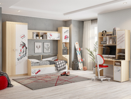 Шкаф комбинированный Энерджи от компании Мебельвозов в Нижнем Новгороде