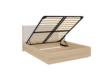 Кровать с подъемным механизмом 1.6 Люкс Зара (Дуб сонома/Белый)		 от магазина Мебельвозов в Нижнем Новгороде