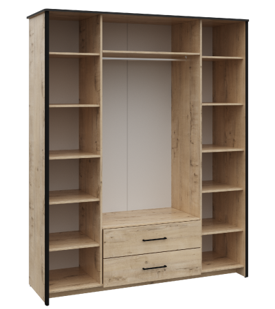 Шкаф для одежды Берлин 1 от компании Мебельвозов в Нижнем Новгороде