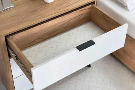 Адам Комод (дуб крафт золотой/белое дерево) от магазина Мебельвозов в Нижнем Новгороде