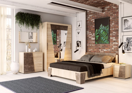 Модульная спальня Санремо от магазина Мебельвозов в Нижнем Новгороде