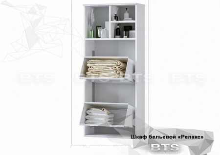 Шкаф бельевой (2 секции) Релакс от компании Мебельвозов в Нижнем Новгороде