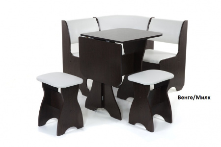 Кухонный уголок Тюльпан-мини Венге/Крем от магазина Мебельвозов в Нижнем Новгороде