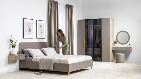 Модульная спальня Амьен. Комплект 2 от магазина Мебельвозов в Нижнем Новгороде