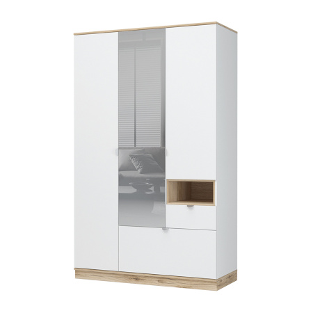 ЮККИ ШК 1Я 1350 Шкаф 3х створчатый с зеркалом от компании Мебельвозов в Нижнем Новгороде