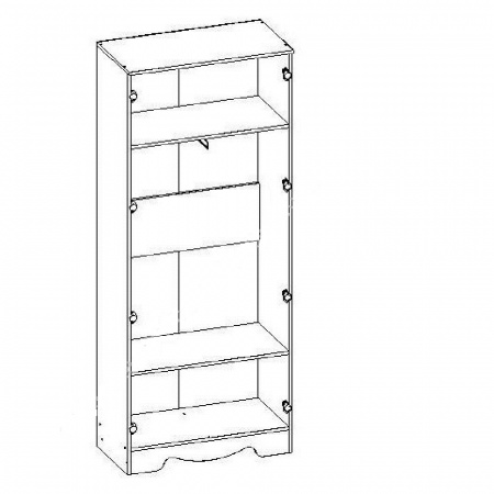 Шкаф двухдверный в прихожую Латте 22 от компании Мебельвозов в Нижнем Новгороде