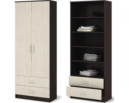 МАШЕНЬКА ШК 202 шкаф полки с ящиками от компании Мебельвозов в Нижнем Новгороде