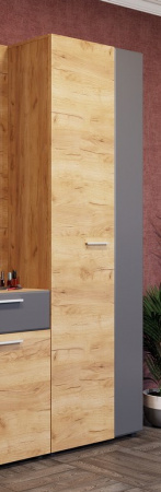 САФАРИ ШК-001 Шкаф с выдв. штангой (Дуб крафт золотой) от компании Мебельвозов в Нижнем Новгороде