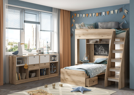 КИВИ КР-02 Кровать-чердак детальное изображение от магазина mebelvozov.ru в Нижнем Новгороде