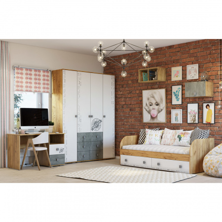 Молодежная комната "Тренд" Комплект 2 детальное изображение от магазина mebelvozov.ru в Нижнем Новгороде