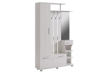 Прихожая Барселона-1 (белый рамух) от магазина Мебельвозов в Нижнем Новгороде