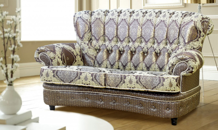 Мягкий диван "Лувр" 2-х местный от магазина Мебельвозов в Нижнем Новгороде