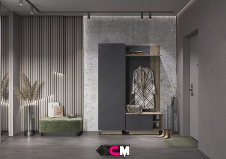 Модульная прихожая Даллас. Комплект 1 от магазина Мебельвозов в Нижнем Новгороде