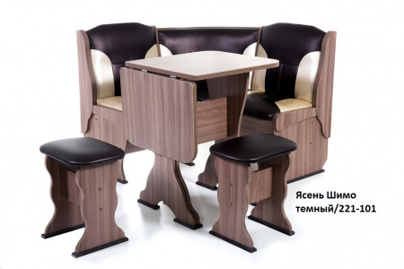 Кухонный уголок Нарцисс Ясень/221-101 от магазина Мебельвозов в Нижнем Новгороде