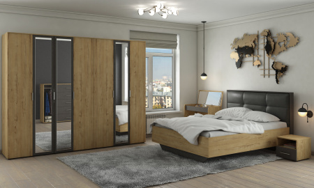 Шкаф четырехдверный Бруно -01  от компании Мебельвозов в Нижнем Новгороде