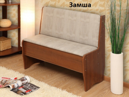 Скамья двойная Трапези Эна(Орех Экко) от магазина Мебельвозов в Нижнем Новгороде