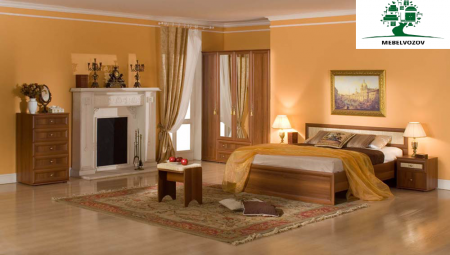 Тумба прикроватная 1 Милана (Орех) от магазина Мебельвозов в Нижнем Новгороде