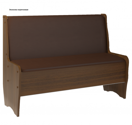 Скамья двойная Трапези Эна(Орех Экко) от магазина Мебельвозов в Нижнем Новгороде