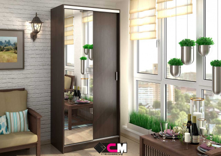 Шкаф-купе Альянс 1,0 м от компании Мебельвозов в Нижнем Новгороде