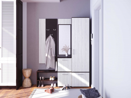 Пенал Веста (Венге/дуб крафт) от магазина Мебельвозов в Нижнем Новгороде