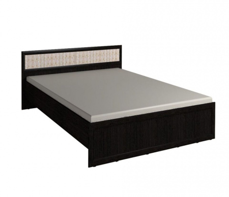 Кровать двуспальная 1 Милана 1600 см (Венге) от магазина Мебельвозов в Нижнем Новгороде