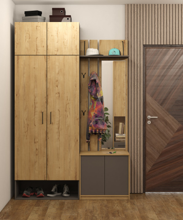 Модульная прихожая Бруно от магазина Мебельвозов в Нижнем Новгороде