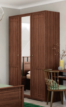 Шкаф трехстворчатый РШ-25 Ричард (орех донской) от компании Мебельвозов в Нижнем Новгороде