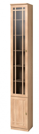 Шкаф для книг, Sherlock 311 ЛЕВЫЙ (дуб сонома) от компании Мебельвозов