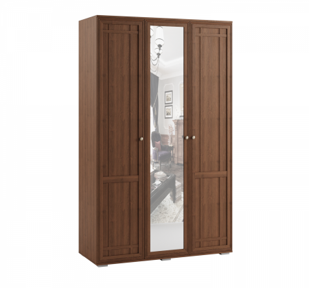 Шкаф трехстворчатый РШ-25 Ричард (орех донской) от компании Мебельвозов в Нижнем Новгороде