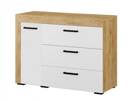 Комод Адель (белый/дуб крафт) от магазина Мебельвозов в Нижнем Новгороде