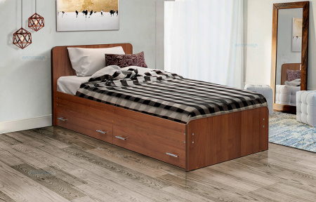 Кровать на уголках с ящиками №5 900 от магазина Мебельвозов в Нижнем Новгороде