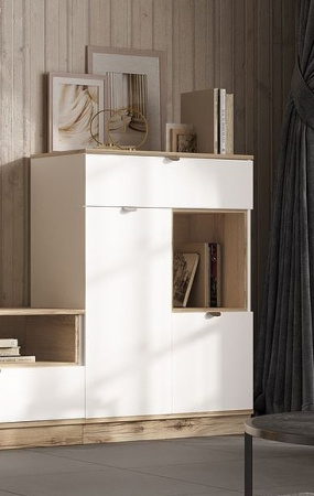 ЮККИ КМ 800 Комод 1 ящик от магазина Мебельвозов в Нижнем Новгороде