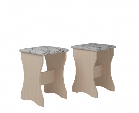 Табурет с мягким сидением 2шт Трапези Тессера(Анкор светлый) от магазина Мебельвозов в Нижнем Новгороде