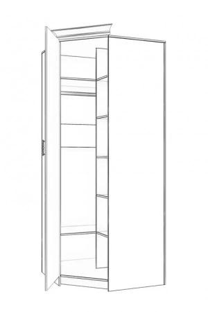 Шкаф угловой Бэль от компании Мебельвозов в Нижнем Новгороде