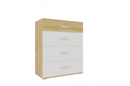 Комод Next 40-2(Дуб Сонома/Белая Аляска) от магазина Мебельвозов в Нижнем Новгороде