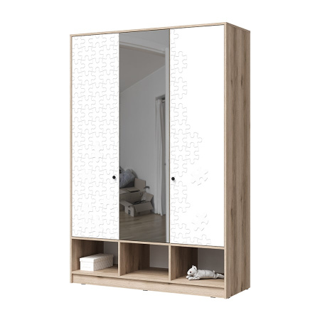 КИВИ ШК-03 Шкаф 3ств с зеркалом детальное изображение от магазина mebelvozov.ru в Нижнем Новгороде