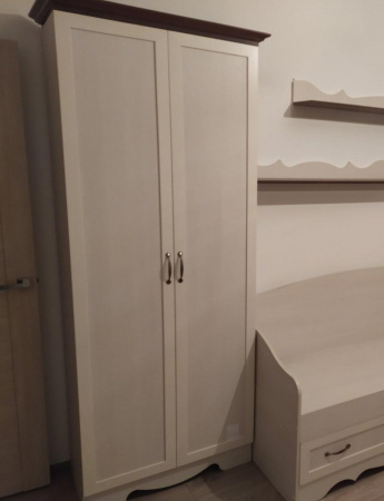 Шкаф двухдверный в гостинную Латте 2 от компании Мебельвозов в Нижнем Новгороде