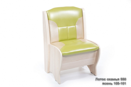 Скамья малая 550 Ясень Лотос от магазина Мебельвозов в Нижнем Новгороде