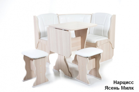 Кухонный уголок Нарцисс Ясень/Крем от магазина Мебельвозов в Нижнем Новгороде