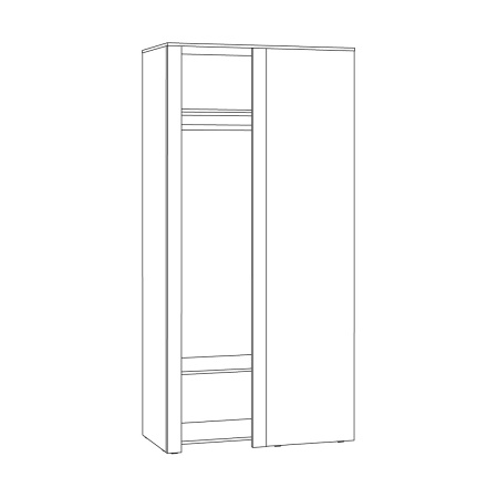 Джастин Шкаф угловой 13.229 от компании Мебельвозов в Нижнем Новгороде