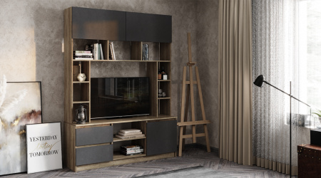 Стенка Центральная секция Прайм от интернет магазина Mebelvozov в Нижнем Новгороде