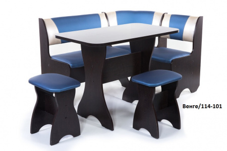 Кухонный уголок Тюльпан Венге/105-101 от магазина Мебельвозов в Нижнем Новгороде