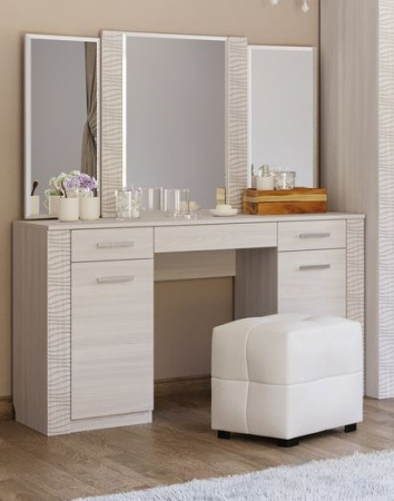 "Гамма 20" Стол туалетный Серия №4 + "Гамма 20" Зеркало (стол туалетный) Серия №4 от магазина Мебельвозов в Нижнем Новгороде
