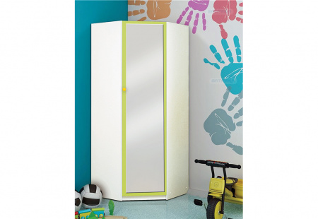Шкаф угловой "Радуга" с зеркалом детальное изображение от магазина mebelvozov.ru в Нижнем Новгороде