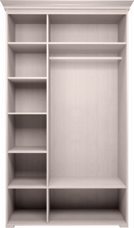 Шкаф распашной Афродита 06 3-х дверный без ЗЕРКАЛА (без карниза) от компании Мебельвозов в Нижнем Новгороде