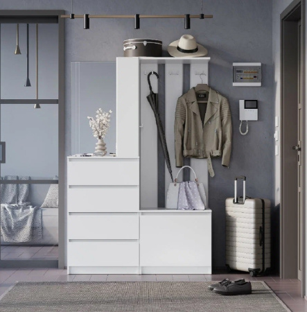 Прихожая Симпл ПР-04, белый от магазина Мебельвозов в Нижнем Новгороде