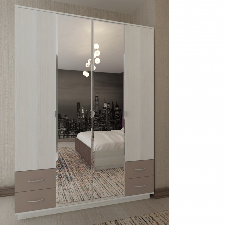 Шкаф четырехдверный  МИЛОС 4 от компании Мебельвозов в Нижнем Новгороде