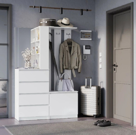 Прихожая Симпл ПР-04, белый от магазина Мебельвозов в Нижнем Новгороде