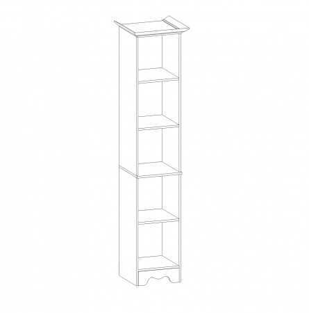 Шкаф комбинированный в гостинную Латте 24-01 от компании Мебельвозов в Нижнем Новгороде