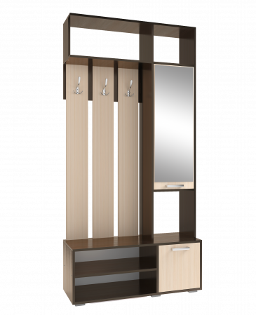 Прихожая Ивушка 23(Бодега темная/бодега светлая) от магазина Мебельвозов в Нижнем Новгороде